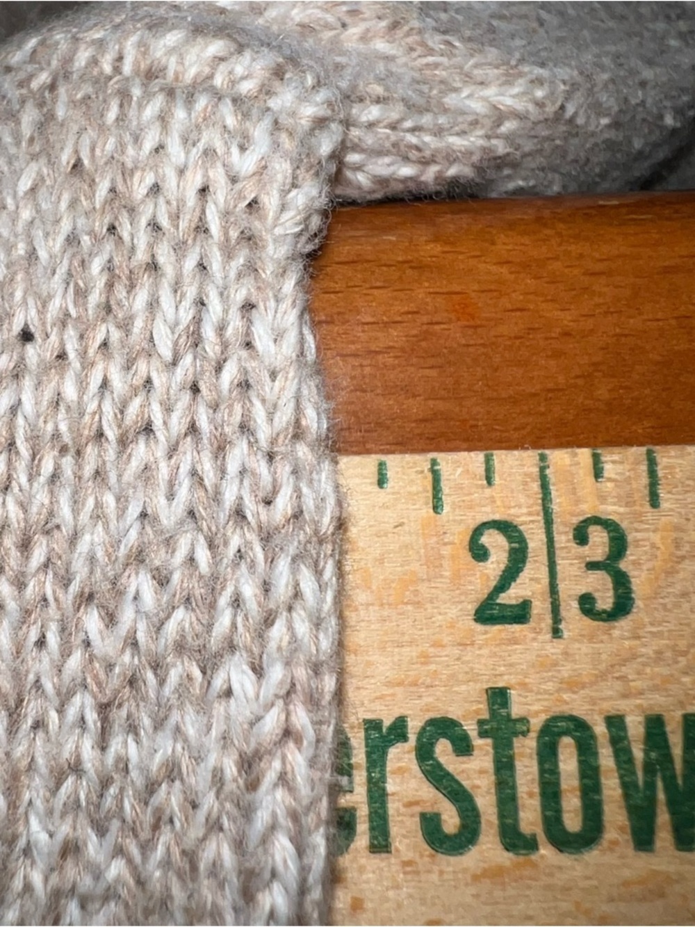Polo by Ralph Lauren Men’s Quarter-Zip Sweater - Beige Oatmeal Cotton Blend XL - Picture 11 of 13